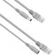 Verbindungskabel für CCTV-Systeme White 18376