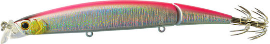 DTD Calamari Hunter 130 Squid Jigs Fluorescent 13buc/18gr Roz