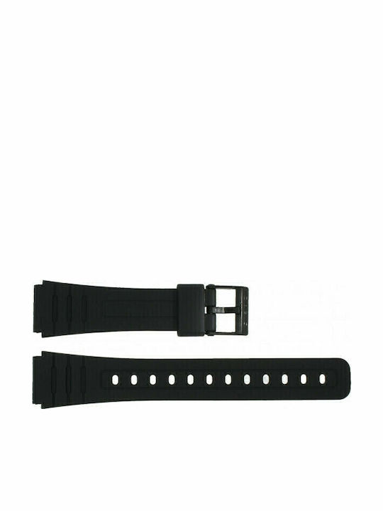Casio Rubber Strap Black 18mm Casio Rubber Strap Black 18mm