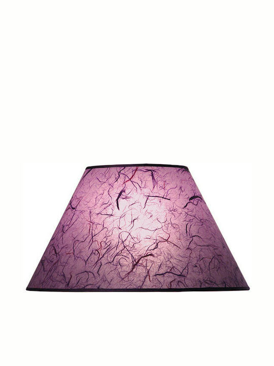 Starlight Conical Lamp Shade Purple with Diamet...