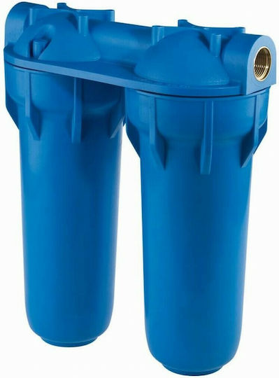 Atlas Filtri SX Water Filtration System Double Under Sink Micron 3/4'' 312212