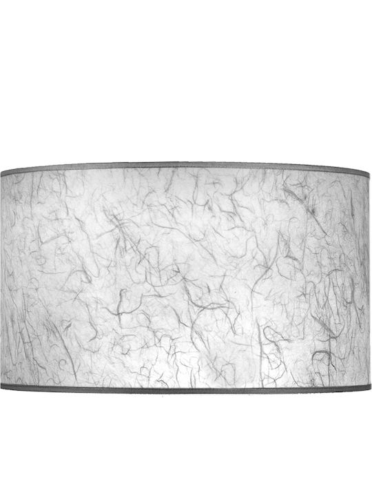 Starlight Rotund Abajur Alb cu Diametru 30cm
