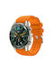 Twill Texture Armband Silikon Orange (Amazfit GTR 3 / GTR 3 Pro)