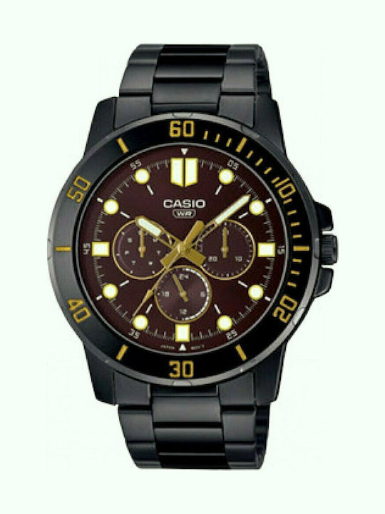 Casio Men's Watch 41mm Chronograph Battery Black
