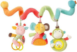 Fehn Bunte Tier-Hängende Babyspielzeuge