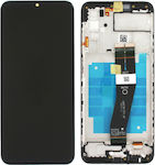 Samsung Οθόνη με Μηχανισμό Αφής και Πλαίσιο για Galaxy A03 (Μαύρο)