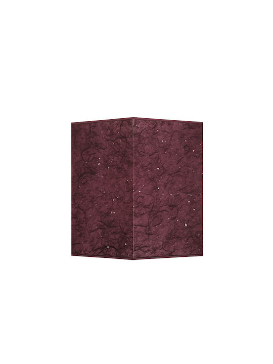 Starlight Platz Lampenschirm Lila mit Breite 25cm