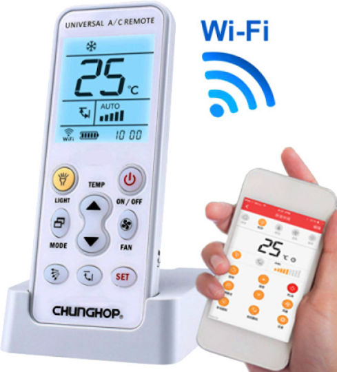 Chunghop RM-K-390EW Universal Τηλεχειριστήριο για Κλιματιστικό