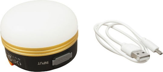 Origin Outdoors Wiederaufladbar LED Sicherheitsleuchte Punkt mit Batteriebetrieben und Lichtsensor 1Stück