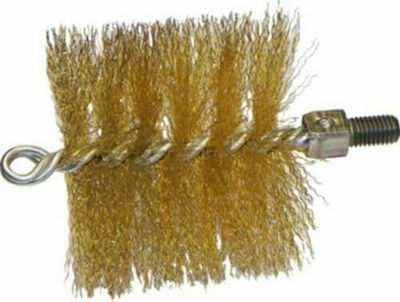 Sit Round Metallic Chimney Cleaning Brush with M12 Τhread Ø80mm