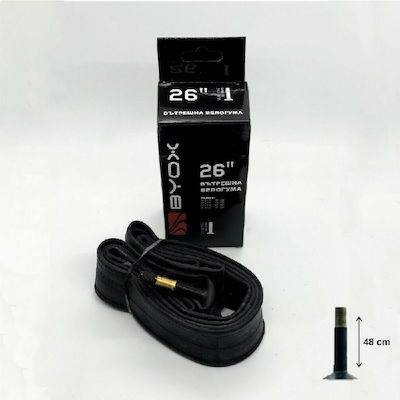 Byox Bicycle Tyre Inner Tube 26" 1.75/2.125 48mm 108978