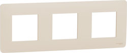 Schneider Electric Unica Switch Frame 3-Slots B...