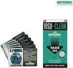 Motorex AD0009 Καθαριστικά Μαντηλάκια Κράνους Visor Clean