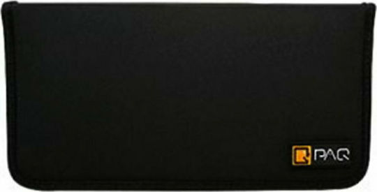 Paq Φορητή Θήκη CD & DVD Brieftasche für CD/DVD 48 Stück Schwarz