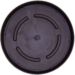 Atmosphera Roto Pot Plate Plastic Brown 14.7x14...