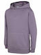 Kids Sweatshirt with Hood and Pockets Purple