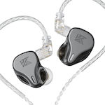 KZ Ακουστικά Ψείρες In Ear DQ6 Γκρι
