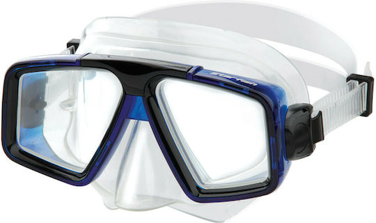 Mares Star Fish Diving Mask Transparent Blue