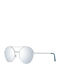 Skechers Unisex Sunglasses with Silver Metal Frame and Gray Gradient Lens SE6055 10C
