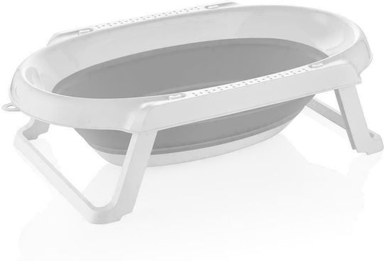 Baby Jem Foldable Baby Bath Grey