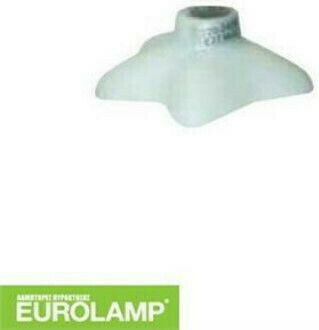Eurolamp Lustră Decorativă cu Soclu pentru Bec E27 Alb