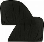 Rolinger Car Side Shades Large Tinted Black 2pcs RL-