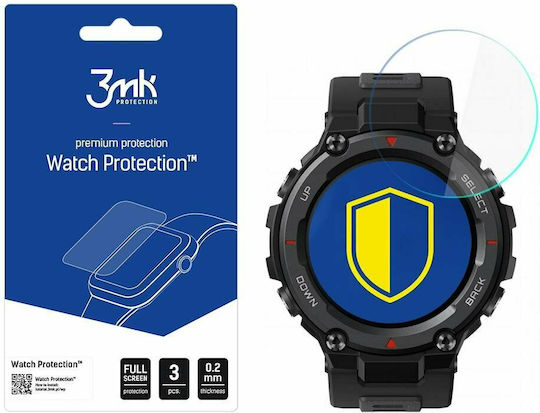 3MK FlexibleGlass Lite Защитен екран за Amazfit T-Rex / T-Rex Pro 3бр
