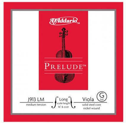 Daddario Single Nickel Wound String for Viola Medium Tension