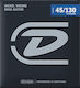 Dunlop Set Corzi Pentru Bas Nickel Wound 45 - 130