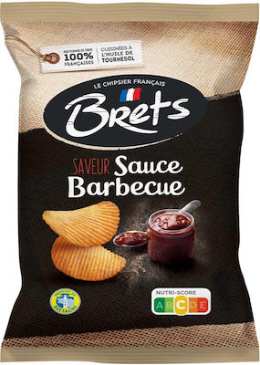 Bret's - Le Chipsier Francais Chips Saveur with Flavour Sauce Barbecue 125gr 1pcs