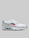 Air Max 90 Air Max 90 Детски маратонки Low Бяло / Малахит / Университетско Червено
