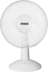 N'Oveen F445 Επιτραπέζιος 40cm Λευκός N'Oveen F445 Επιτραπέζιος 40cm Λευκός