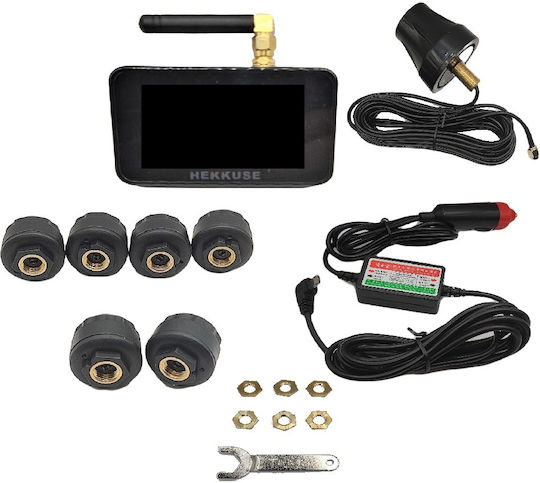 TPMS Ψηφιακό Σύστημα Ελέγχου Πίεσης Ελαστικών