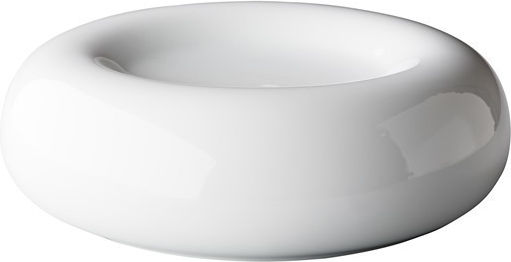 Authentic Basic Чиния Плитко Керамика Бял с Диаметър 22см 6бр