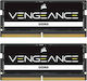 Corsair Vengeance 32GB DDR5 RAM με 2 Modules (2x16GB) και Ταχύτητα 4800 για Laptop