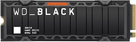 Western Digital Black SN850 SSD 1TB τύπου M.2 με σύνδεση PCI Express 4.0 (PS5 Compatible) WDBAPZ0010BNC-WRSN