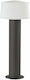 Faro Barcelona Muffin Outdoor Floor Lamp Small Post 15W for E27 Socket Black