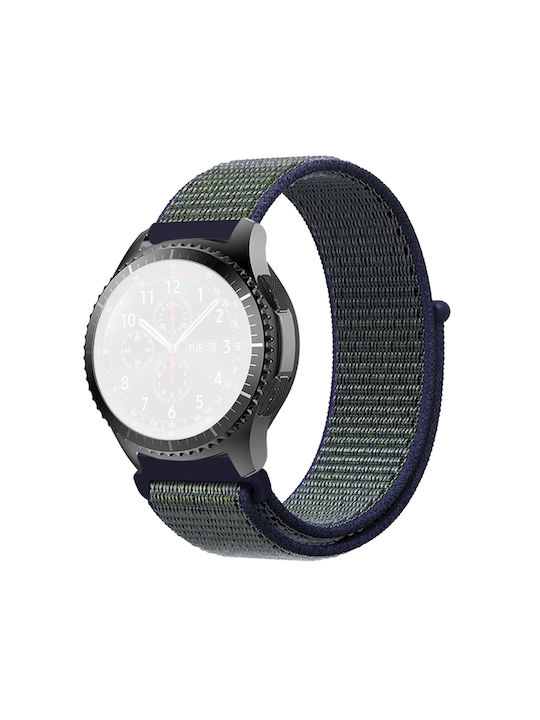 Nylon Velcro Curea Tesatura Deep Fog Grey (Huawei Watch GT3 (46mm)) EDA00741301N