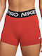 Nike Pro W3 Women's Training Legging Shorts Dri-Fit Red