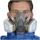 3M Maske Halbes Gesicht mit Filtern 6059 6000 Gray