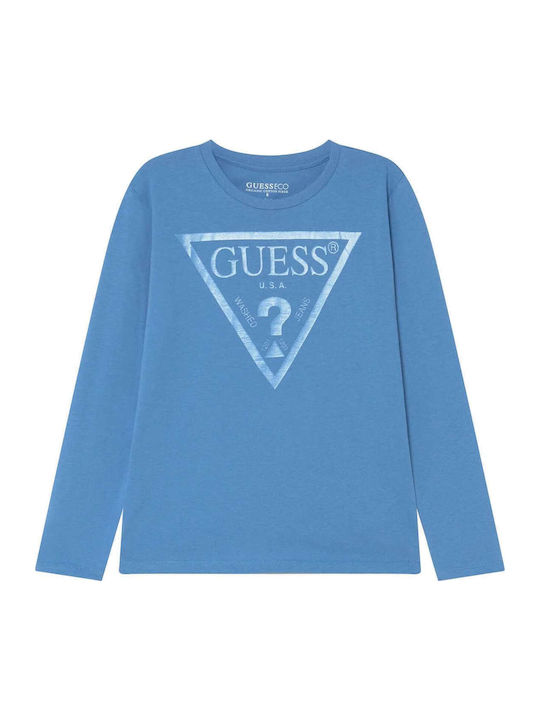Guess Παιδικό T-shirt Μπλε