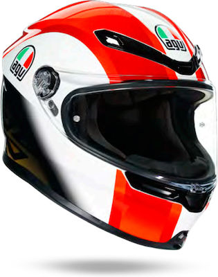 AGV K6 ECE Replica Κράνος Μηχανής Full Face 1220gr με Pinlock