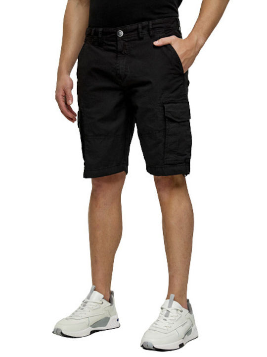 Edward Jeans Men's Shorts Cargo Black