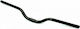 109138 Bicycle Handlebar Mountain Bicycle Handlebar Iron Black 25.4mm Black