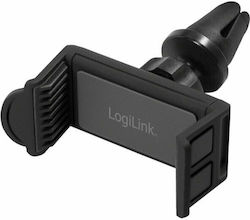 LogiLink Bază pentru telefon mobil pentru mașină cu cârlige reglabile Negru