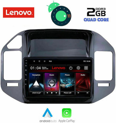 Lenovo Ηχοσύστημα Αυτοκινήτου για Mitsubishi Pajero 1999-2006 (Bluetooth/USB/WiFi/GPS) με Οθόνη Αφής 9"