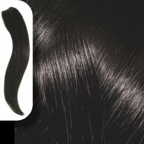 Highlife Hairpieces in Very Dark Black Color 1b 50cm