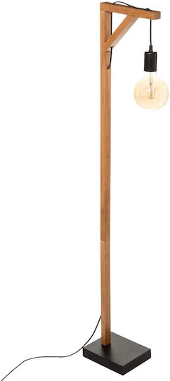 Atmosphera Wild Floor Lamp H148xL30cm with Lamp Bulb Base for E27 Beige