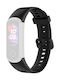 Λουράκι Σιλικόνης Μαύρο (Huawei Band 4)