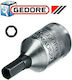 Gedore Walnut with Allen Head and Socket 1'' Size H22x90mm 1pcs